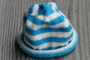 Bonnet enfant bleu