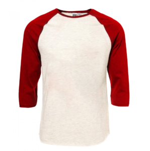 T shirt manches rouges
